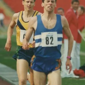 Athlete Steve Cram Steve Cram in action 1 May 1994 circa Athlete Steve Cram Steve Cram in action 1 May 1994 circa