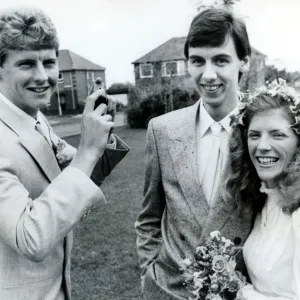 Der beste Mann für Freund Anthony Foy war Athlet Steve Cram, als