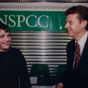 Steve Cram at Newcastle Arena Print, 13 December 1995