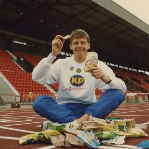 Steve Cram Launches KP Foods Sponsorship Print 19 May 1994