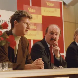 Steve Cram at TGWU Headquarters Print, 12 March 1992