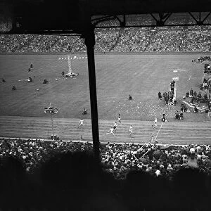 Athletics during the London Olympics Games 1948 At Wembley London