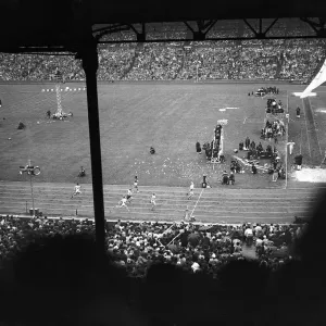 Athletics during the London Olympics Games 1948 At Wembley London Athletics during the London Olympics Games 1948 At Wembley London