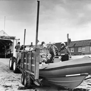 An Atlantic 21 class inshore boat named Kirklees is put through trials at Newbiggin An Atlantic 21 class inshore boat named Kirklees is put through trials at Newbiggin