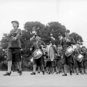The ATS Marching band during WW2 - 1941 Women doing mens jobs during the war The ATS Marching band during WW2 - 1941 Women doing mens jobs during the war