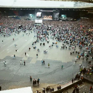 Michael Jackson at Wembley Stadium Print Michael Jackson at Wembley Stadium Print