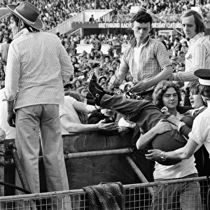 Audience scenes of hysteria at The David Cassidy in concert at White City Stadium