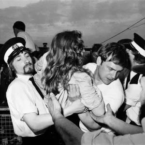 Audience scenes of hysteria at The David Cassidy in concert at White City Stadium Audience scenes of hysteria at The David Cassidy in concert at White City Stadium