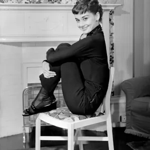 Audrey Hepburn, actress, May 1953 Audrey Hepburn, actress, May 1953