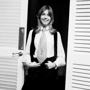 Australian singer Olivia Newton-John who is to appear with Cliff Richard on a Christmas