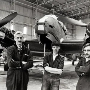 Aviation - RAF St Athan - Community Task Force Members (from left) Bob Dawson Aviation - RAF St Athan - Community Task Force Members (from left) Bob Dawson