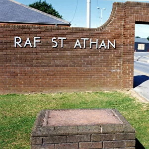 Aviation - RAF St Athan - The entrance to the airbase - 15th July 1994