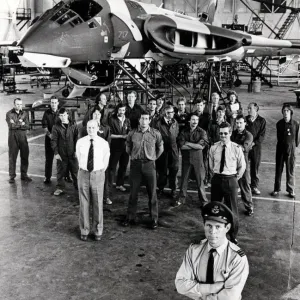 Aviation Print - RAF St Athan, 8th June 1982 Aviation Print - RAF St Athan, 8th June 1982