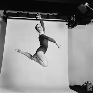 Avril Lennox, British Gymnast, who won the Daily Mirror Champions Cup in January