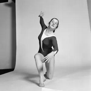 Avril Lennox, British Gymnast, who won the Daily Mirror Champions Cup in January