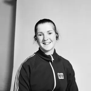 Avril Lennox, British Gymnast, who won the Daily Mirror Champions Cup in January