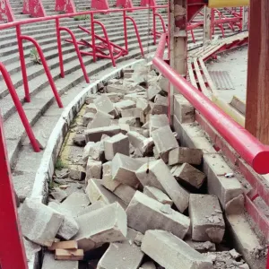 Ayresome Park, the home of Middlesbrough F. C which is due to be demolished following