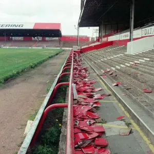 Ayresome Park, the home of Middlesbrough F. C which is due to be demolished following