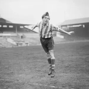 Sheffield Utd Player Harold Brook, 1952 Football Print Sheffield Utd Player Harold Brook, 1952 Football Print