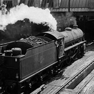 A B1 class locomotive seen here at the Cambridge engine shed. 15th June 1962
