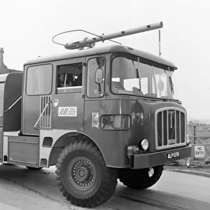 Ba Fire Truck at London Heathrow Airport, 10th March 1970