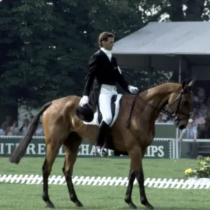 Badminton Horse Trials. Mark Todd on The Irishman. 5th May 1989