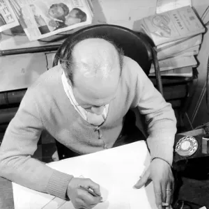 Bald headed man. 1963 A774-004