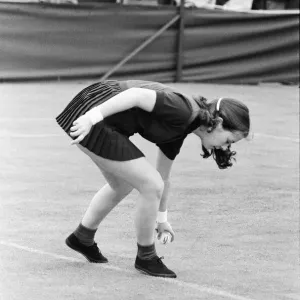 Balls Girls at Wimbledon Tennis for the first time on day one of Wimbledon 1977 Balls Girls at Wimbledon Tennis for the first time on day one of Wimbledon 1977