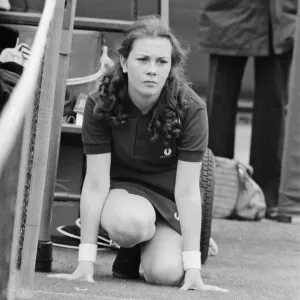Balls Girls at Wimbledon Tennis for the first time on day one of Wimbledon 1977 Balls Girls at Wimbledon Tennis for the first time on day one of Wimbledon 1977