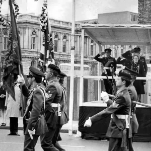 St Georges Day Parade Print, Newcastle 1972