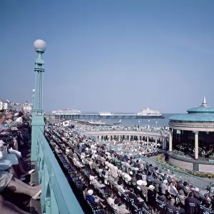 The Bandstand on the seafront at Eastbourne 1st June 1968 Local Caption watscan