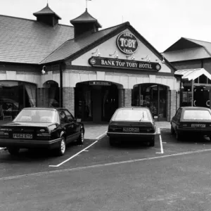 Bank Top Toby Hotel Print, Newcastle, 1st August 1988
