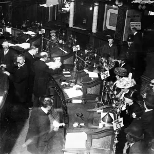 Banks Birkbeck Bank cashiers 1911 Banks Birkbeck Bank cashiers 1911
