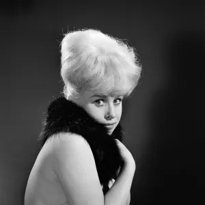 Barbara Windsor, actress and star of BBC TV Series, The Rag Trade