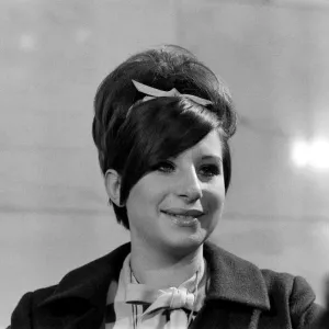 Barbra Streisand American actress and singer, Mar 1966 photographed in the Savoy Hotel in Barbra Streisand American actress and singer, Mar 1966 photographed in the Savoy Hotel in