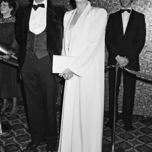 Barbra Streisand at Yentl Royal Charity Premiere Print 1984 Barbra Streisand at Yentl Royal Charity Premiere Print 1984