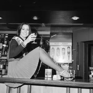 Top Barmaid Print, 1975 Colour Photograph