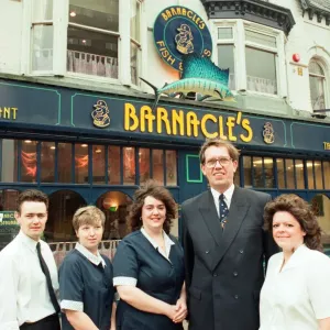 Barnacles Restaurants Gordon Irvine, 2nd Right Barnacles Restaurants Gordon Irvine, 2nd Right