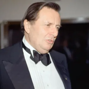 Barry Humphries at a gala dinner in aid of the AIDS Crisis Trust in Whitehall Barry Humphries at a gala dinner in aid of the AIDS Crisis Trust in Whitehall