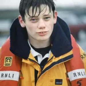 Daniel Brown Barry Lifeboat Member Print 1998 Daniel Brown Barry Lifeboat Member Print 1998