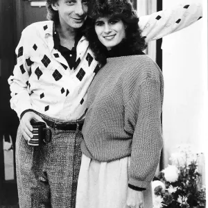 Barry Manilow Print with Dana Robbins Barry Manilow Print with Dana Robbins