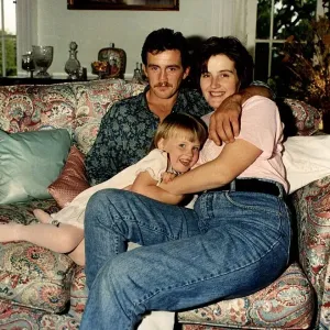 Barry McGuigan family portrait with wife Sandra and daughter Danika Barry McGuigan family portrait with wife Sandra and daughter Danika