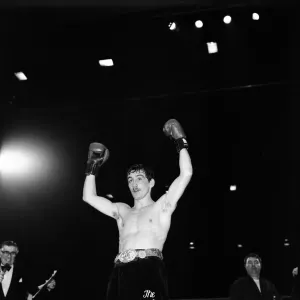 Barry McGuigans defended his European Featherweight title against Farid Gallouze Barry McGuigans defended his European Featherweight title against Farid Gallouze
