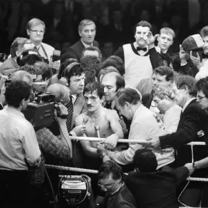 Barry McGuigans second defence of his WBA title against Danilo Cabrera at The Royal Barry McGuigans second defence of his WBA title against Danilo Cabrera at The Royal
