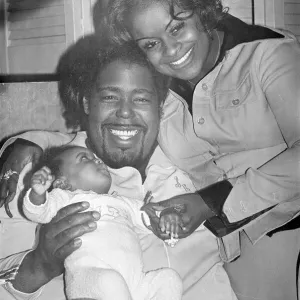 Barry White Arrives in London Print 14th March 1977