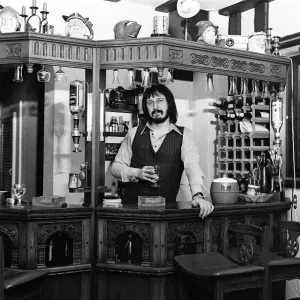 John Entwistle at Home Print, Ealing 1975
