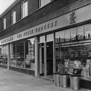 Batemans, The Welsh Grocers Print, Caerau Lane, Ely 1965 Batemans, The Welsh Grocers Print, Caerau Lane, Ely 1965