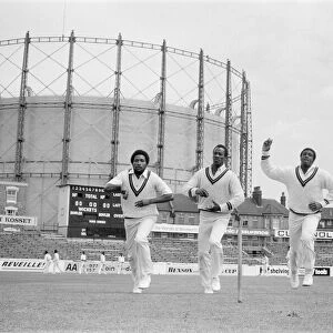 A Batsmans Nightmare at The Oval May 1976 The fearsome four from the West