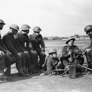 A battalion of the Middlesex Regiment serving with we British Expeditionary Force in A battalion of the Middlesex Regiment serving with we British Expeditionary Force in