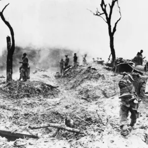 Print of Japanese remains on Scraggy Hill, Imphal-Kohima Print of Japanese remains on Scraggy Hill, Imphal-Kohima